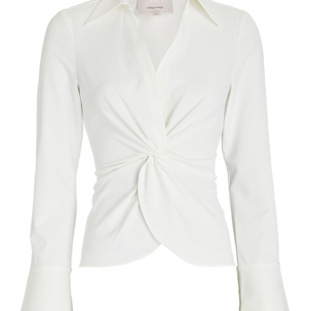 Cinq a Sept Mckenna Top Ivory S Sold Out